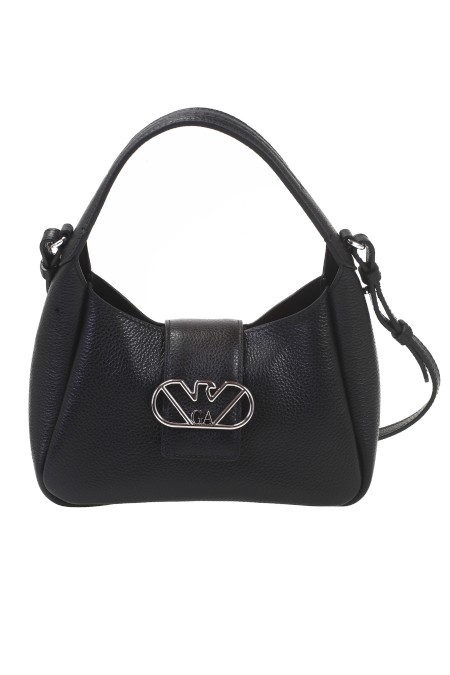 Shop EMPORIO ARMANI  Borsa: Emporio Armani borsa a mano hobo in pelle con fibbia aquila.
Composizione 100% Pelle di bovino.
Dimensioni: 20 x 18 x 7,5 cm.
Pelle.
Rifinitura stampa micro cervo.
Modello hobo.
Manico singolo.
Fibbia aquila in metallo.
Tracolla removibile.
Pochette interna con zip.
Made in Italy.. Y3E235 YWQ9X-80001